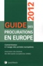  ANME - Guide des procurations en Europe - Convertisseur à l'usage des juristes européens.