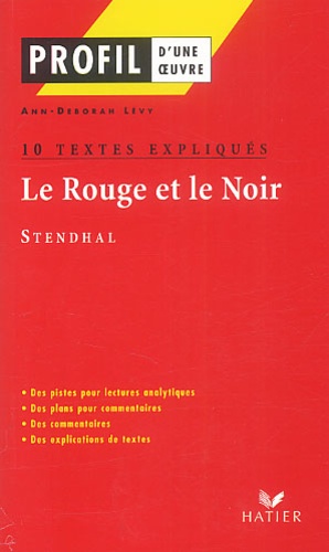 Ann-Déborah Lévy - Le Rouge Et Le Noir, Stendhal.