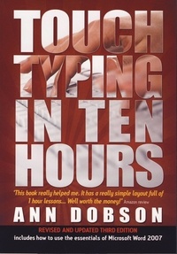 Ann Dobson - Touch Typing In Ten Hours.
