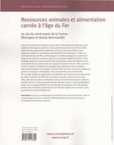 Ressources animales et alimentation carnée à l'âge du Fer. Le cas du nord-ouest de la France (Bretagne et Basse-Normandie)