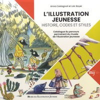 Anna Castagnoli et Loïc Boyer - L'illustration jeunesse : Histoire, codes et styles - Catalogue du parcours permanent du musée de l'illustration jeunesse.