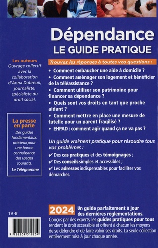 Dépendance. Le guide pratique  Edition 2024