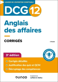 Anglais des affaires DCG 12