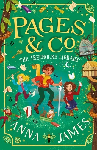 Anna James et Marco Guadalupi - Pages &amp; Co.: The Treehouse Library.