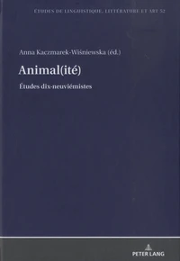 Animal(ité)