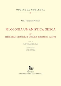 Filologia umanistica greca. IV