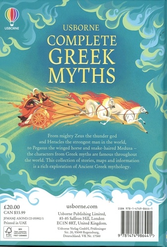 Complete Greek Myths