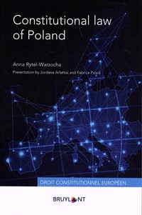 Téléchargement ebook ipad Constitutional law of Poland par Anna Rytel-Warzocha, Jordane Arlettaz, Fabrice Picod 9782802768739