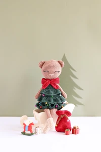 Le Noël d'AnnaB au crochet - L'oursonne