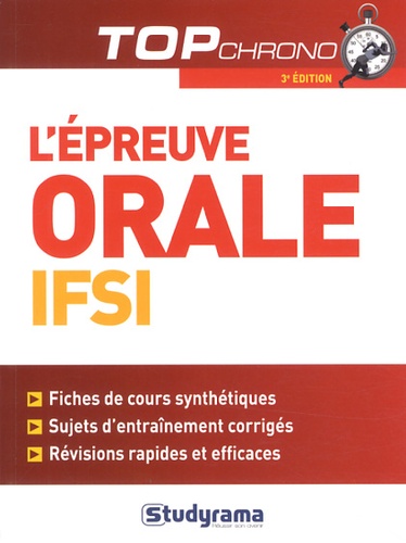 Annabelle Guillemard et Bérengère Masson - L'épreuve orale IFSI.