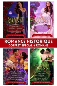 Romance historique coffret spécial: quatre histoires passionnées