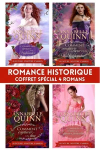 Romance historique coffret spécial: quatre romances passionnées