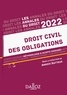 Annick Batteur - Annales Droit civil des obligations 2022 - Méthodologie & sujets corrigés.