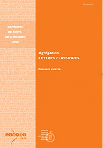 Anne Armand - Agrégation Lettres classiques - Concours externe.