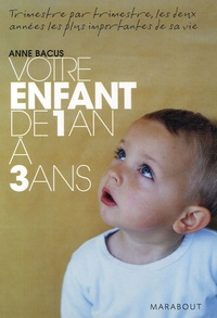 Anne Bacus - Votre enfant de 1 an à 3 ans.