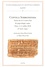 Coptica Sorbonensia. Textes de la 6e école d’été de papyrologie copte, Paris, 2-11 juillet 2018