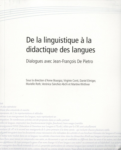 De la linguistique à la didactique des langues. Dialogues avec Jean-François De Pietro