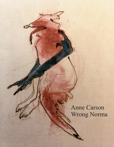 Anne Carson - Wrong Norma - ‘I would read anything she wrote’ Susan Sontag.
