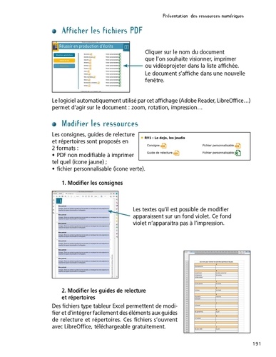 Réussir en production d'écrits CE1  avec 1 Cédérom