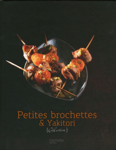 Anne Chae Rin Vincent - Coffret petites brochettes et Yakitori - 1 livre de 40 recettes, 2 plats en porcelaine et 6 brochettes réutilisables en bambou.