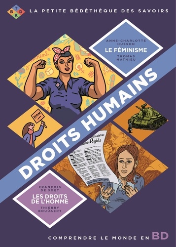 Droits humains. Pack en 2 volumes : Le féminisme ; Les droits de l'homme
