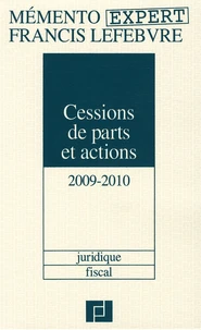 Cessions de parts et actions