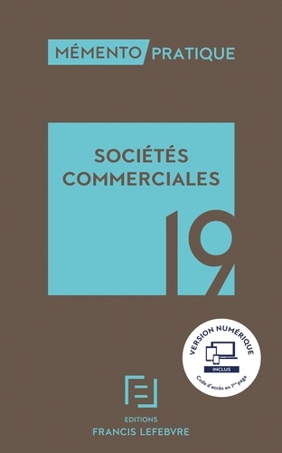 Sociétés commerciales  Edition 2019