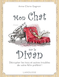 Anne-Claire Gagnon - Mon chat sur le divan.