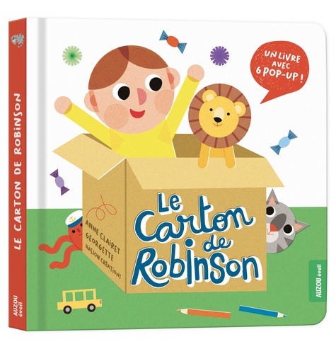 Le carton de Robinson. Un livre avec 6 pop-up !