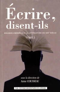 Ecrire, disent-ils