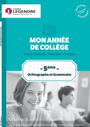 Anne Delabre - Orthographe grammaire 5e.
