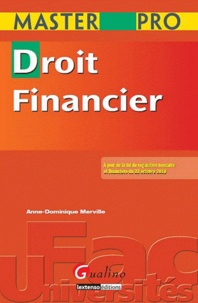 Anne-Dominique Merville - Droit Financier.