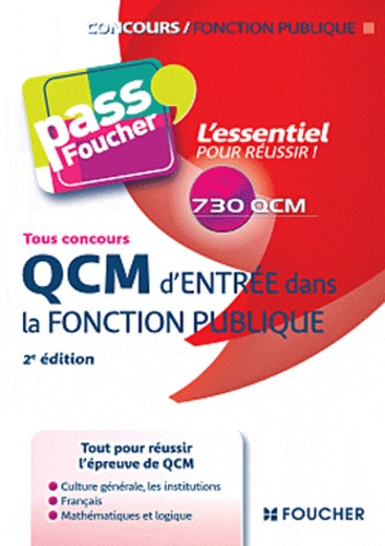 Anne Ducastel - QCM d'entrée dans la fonction publique - Tous concours.