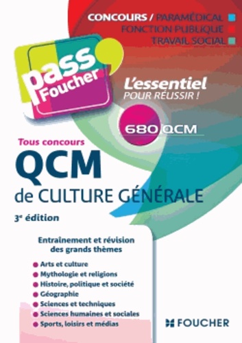 Anne Ducastel - QCM de culture générale - Tous concours.