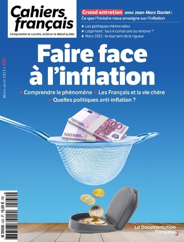 Cahiers français N° 432, mars-avril 2023 Faire face à l'inflation