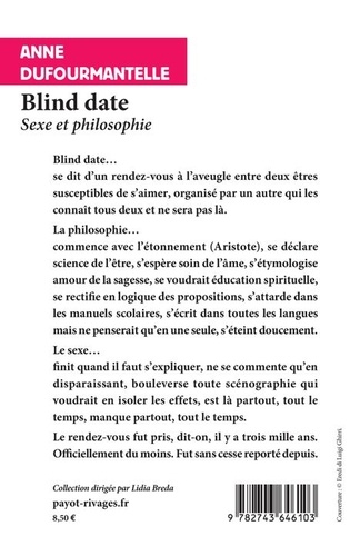 Blind date. Sexe et philosophie