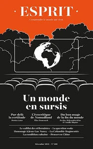Un monde en sursis