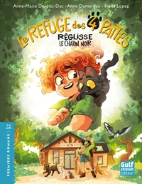 Le Refuge des 4 pattes - Réglisse, le chaton noir