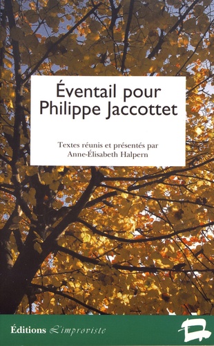Eventail pour Philippe Jaccottet