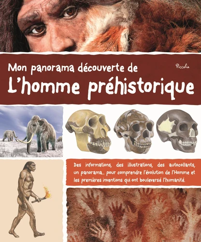 Couverture de Mon panorama découverte de l'homme préhistorique