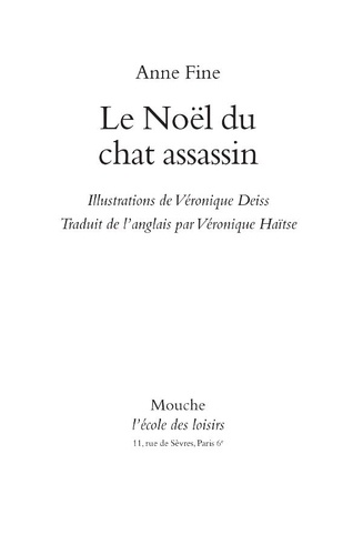 Le chat assassin  Le Noël du chat assassin