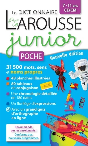 Dictionnaire Larousse junior poche CE/CM