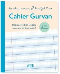 Anne-Gaël Tissot - Cahier Gurvan 3 mm à la française GS - CP Cycles 1 et 2 - Cahier d'activités vierge.