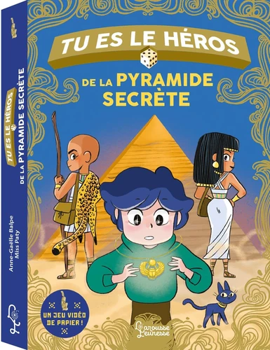 Couverture de Tu es le héros de la pyramide secrète