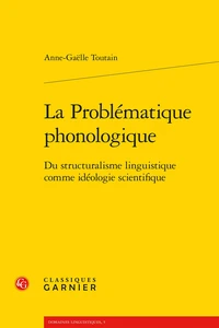 La problématique phonologique