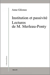 Institution et passivité