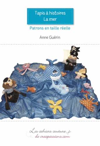 Anne Guérin - Tapis à histoires "La mer".