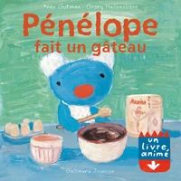 Pénélope fait un gâteau
