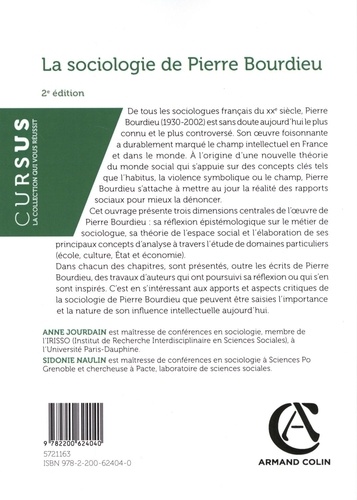 La sociologie de Pierre Bourdieu 2e édition