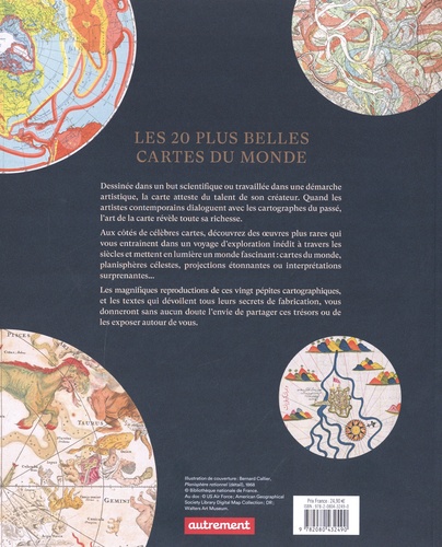Les 20 plus belles cartes du monde - Du XVIe de Anne Lacambre